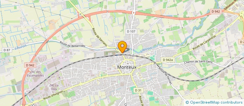 localisation de l'entreprise MI.KA à MONTEUX