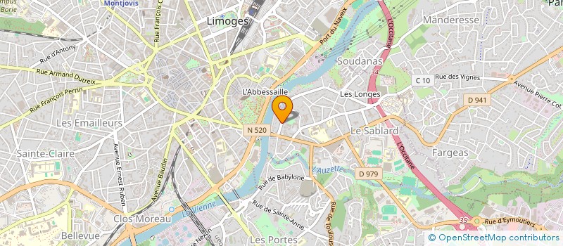 localisation de l'entreprise MI LA AND CO à LIMOGES