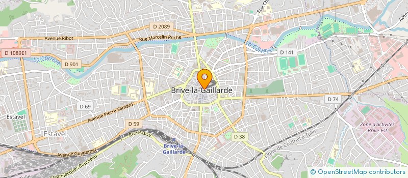 localisation de l'entreprise MI NI AR à BRIVE-LA-GAILLARDE