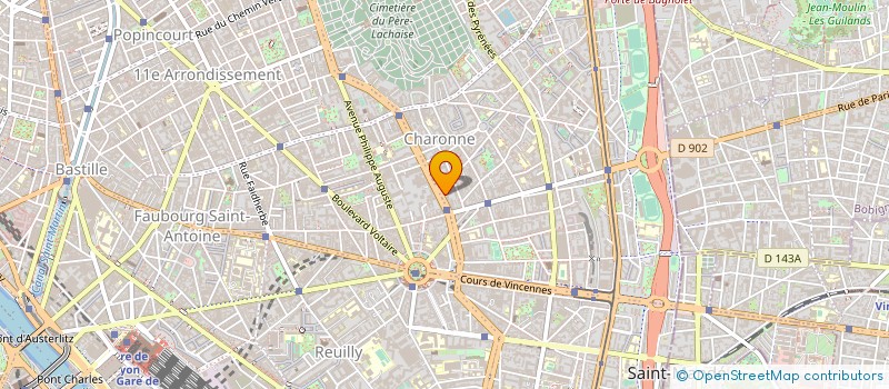localisation de l'entreprise MI'O EDITION à PARIS