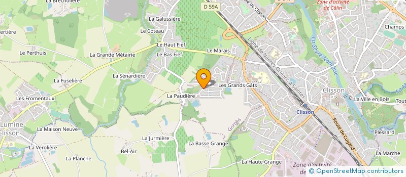 localisation de l'entreprise MI PADRE  GORGES