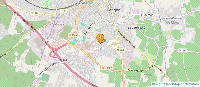 localisation de l'entreprise MI PEQUEO MUNDO  LANGON