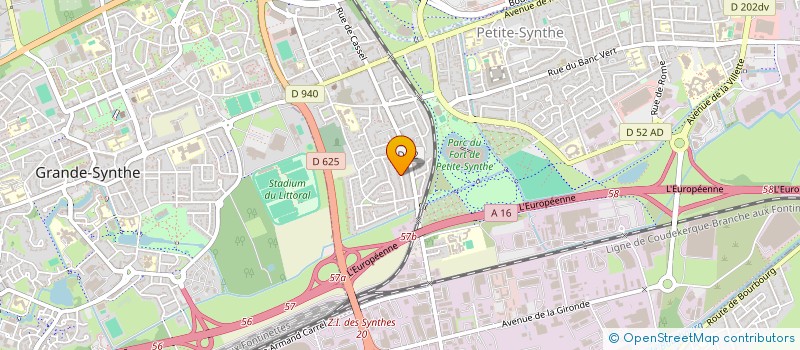 localisation de l'entreprise MI-R MAINTENANCE INDUSTRIELLE à DUNKERQUE