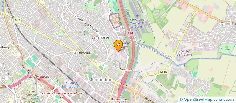 localisation de l'entreprise MI RAMPUP 1  TOULOUSE