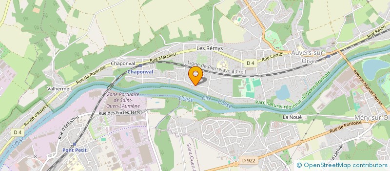 localisation de l'entreprise MI RENOVATION à AUVERS-SUR-OISE