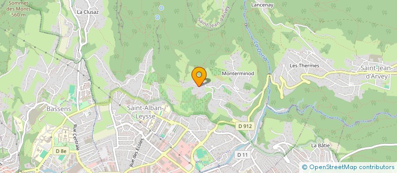 localisation de l'entreprise MI SAVOIE  SAINT-ALBAN-LEYSSE