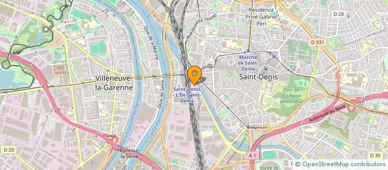 localisation de l'entreprise MI SERVICES  SAINT-DENIS