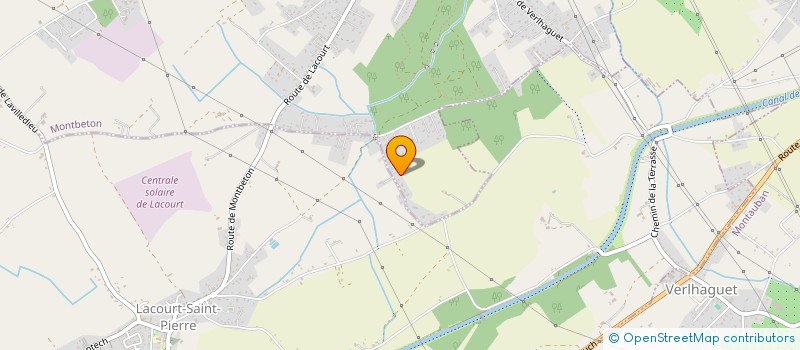 localisation de l'entreprise MI SERVICES  LACOURT-SAINT-PIERRE