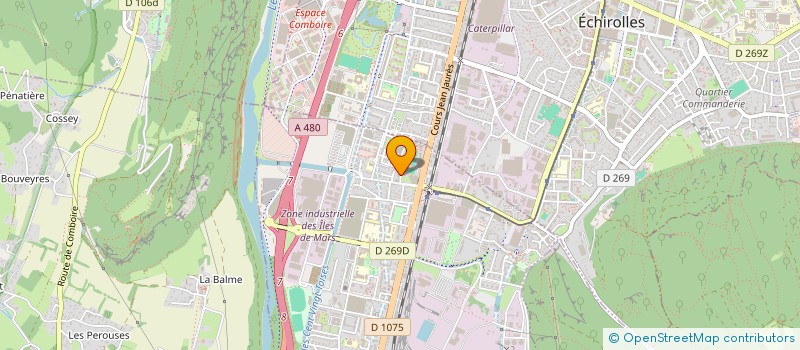 localisation de l'entreprise MI.SERVICES.VTC  LE PONT-DE-CLAIX