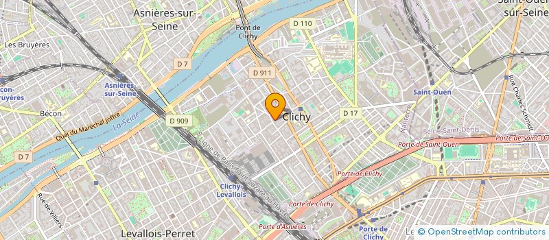 localisation de l'entreprise MI SOL à CLICHY