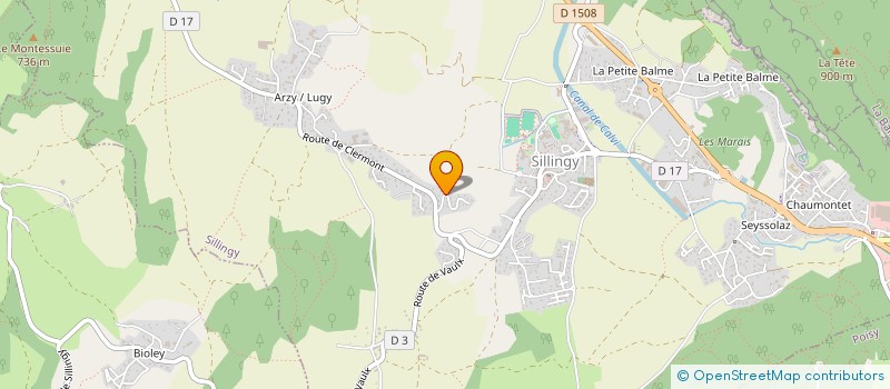 localisation de l'entreprise MI-SPHERE à SILLINGY