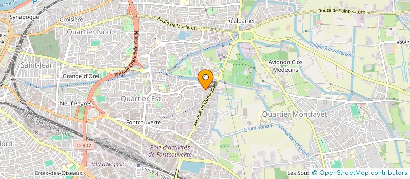 localisation de l'entreprise MI VA TOGO  AVIGNON