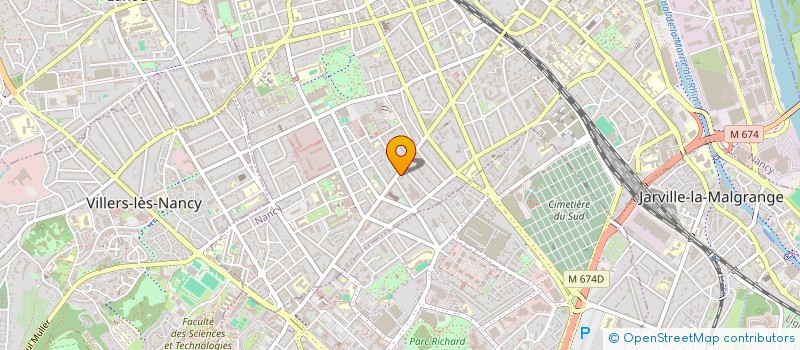 localisation de l'entreprise MI'ZEN DE NESAN ET COMPAGNIE  NANCY