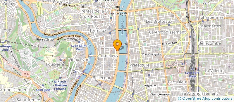 localisation de l'entreprise MI2G à LYON