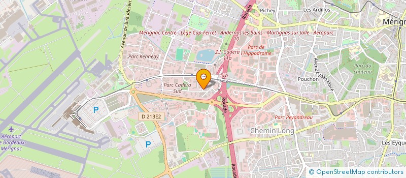 localisation de l'entreprise MI2LTON à MERIGNAC