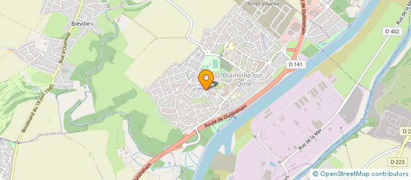 localisation de l'entreprise MI2P SARL  BLAINVILLE-SUR-ORNE