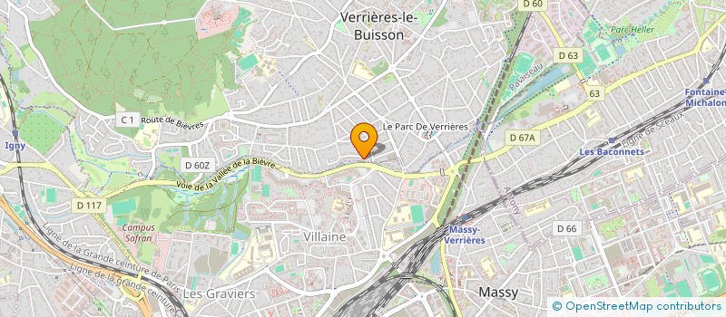 localisation de l'entreprise MI7 à VERRIERES-LE-BUISSON