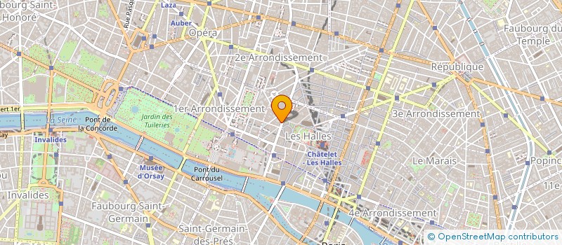 localisation de l'entreprise MI7  PARIS