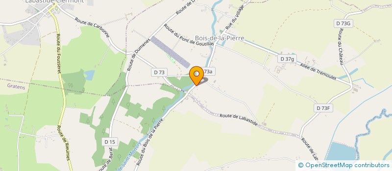 localisation de l'entreprise MIA  MAUZAC