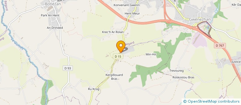 localisation de l'entreprise MIA  BEGARD