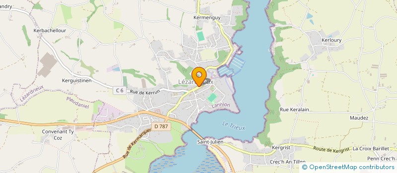 localisation de l'entreprise MIA  LEZARDRIEUX