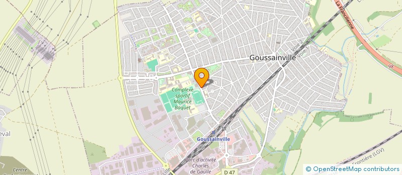 localisation de l'entreprise MIA à GOUSSAINVILLE