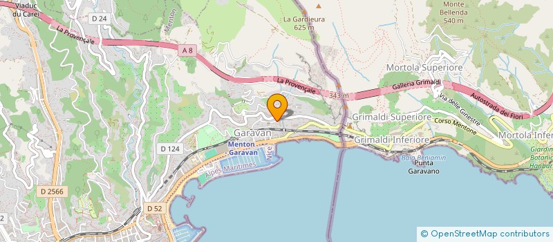 localisation de l'entreprise MIA-ATH  MENTON