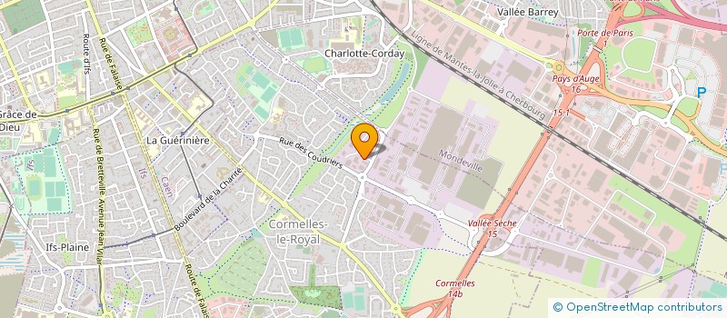 localisation de l'entreprise MIA CARS  CORMELLES-LE-ROYAL