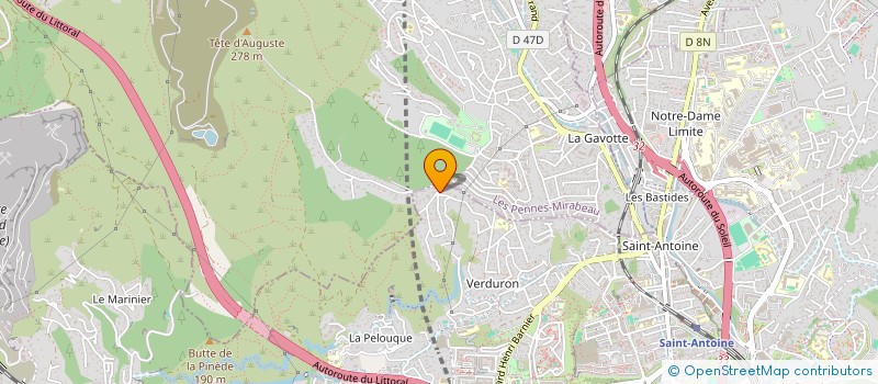 localisation de l'entreprise MIA CASA à MARSEILLE