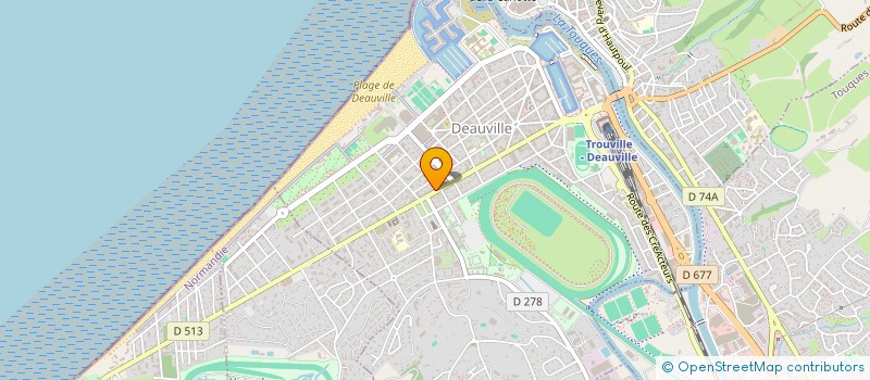 localisation de l'entreprise MIA & CO. LOCATION  DEAUVILLE