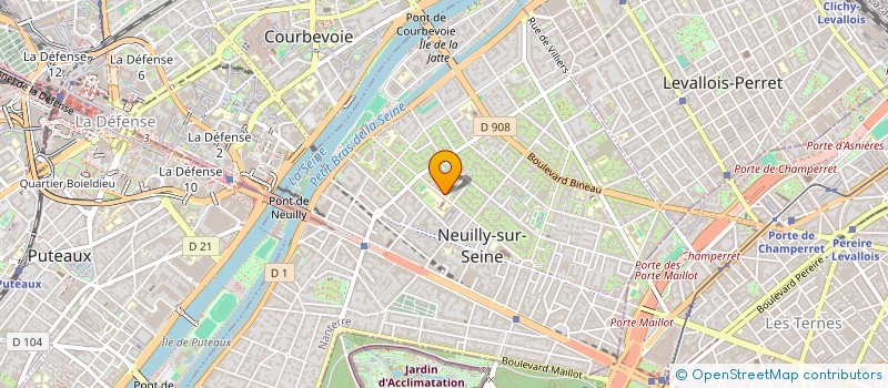 localisation de l'entreprise MIA DUE à NEUILLY-SUR-SEINE