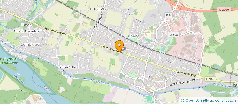localisation de l'entreprise MIA INNOVATION à CHECY