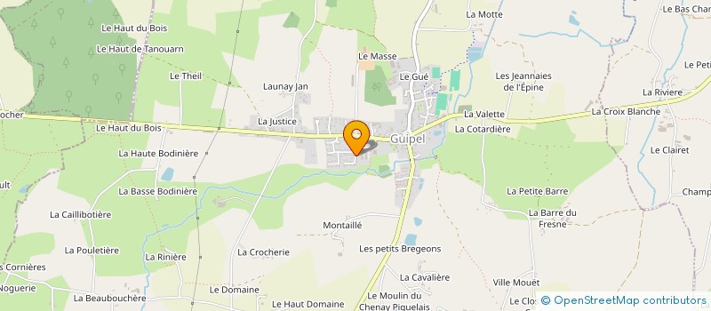 localisation de l'entreprise MIA SPINA  GUIPEL