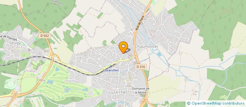 localisation de l'entreprise MIA.V  LUZARCHES