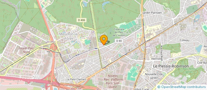 localisation de l'entreprise MIA03 à CLAMART