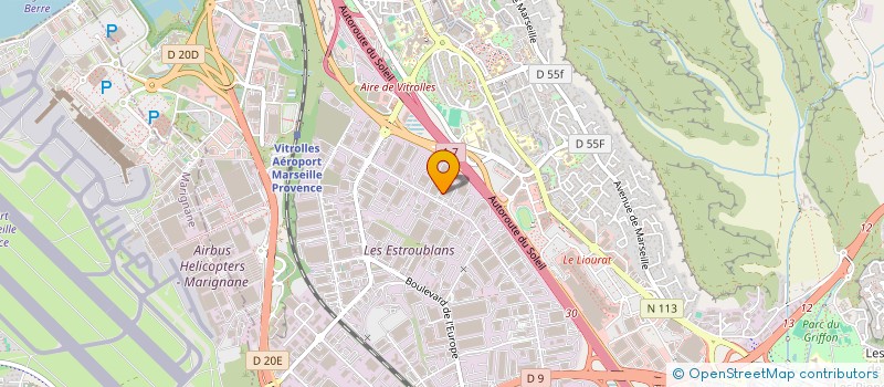localisation de l'entreprise MIAC HOLDING à VITROLLES