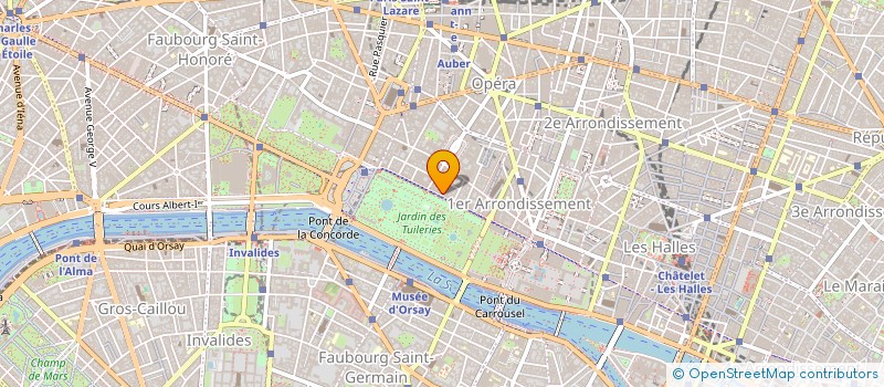 localisation de l'entreprise MIACARE à PARIS
