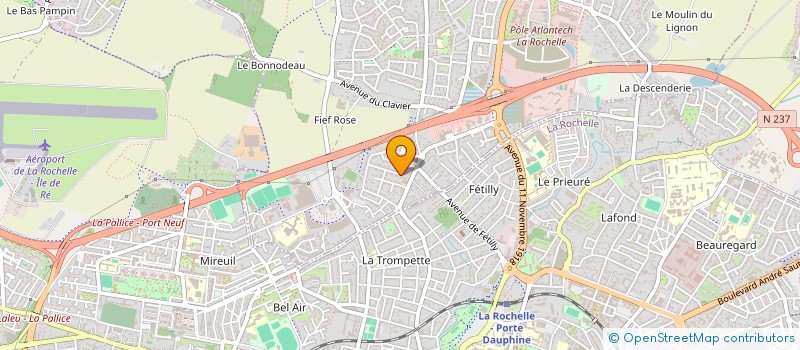 localisation de l'entreprise MIADA  LAGORD