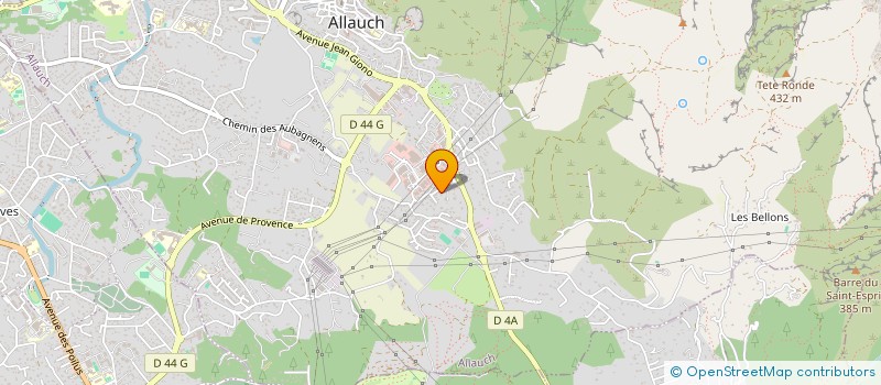 localisation de l'entreprise MIAFLO  ALLAUCH