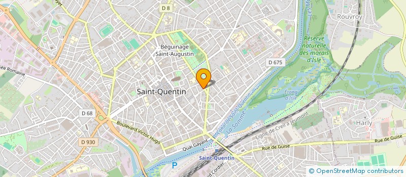 localisation de l'entreprise MIAH DE KARAH  SAINT-QUENTIN