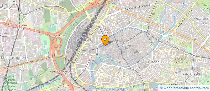 localisation de l'entreprise MIALE à STRASBOURG