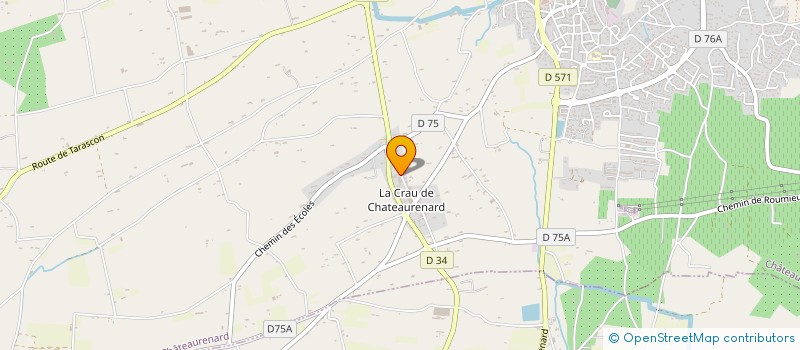 localisation de l'entreprise MIALON ET FILS à CHATEAURENARD