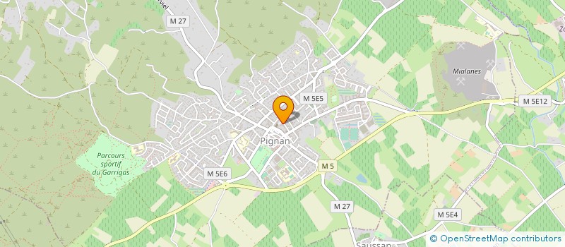 localisation de l'entreprise MIALOT-RAYNAL à PIGNAN