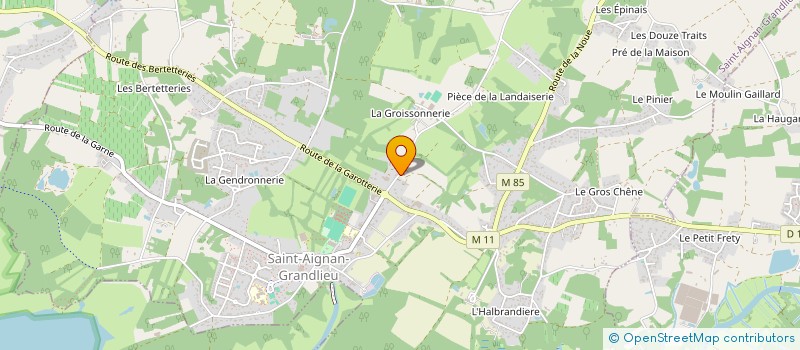 localisation de l'entreprise MIAM  SAINT-AIGNAN-GRANDLIEU