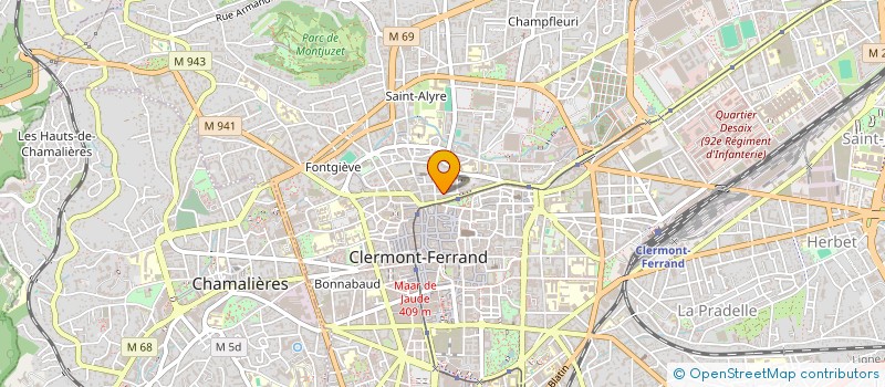 localisation de l'entreprise MIAM  CLERMONT-FERRAND