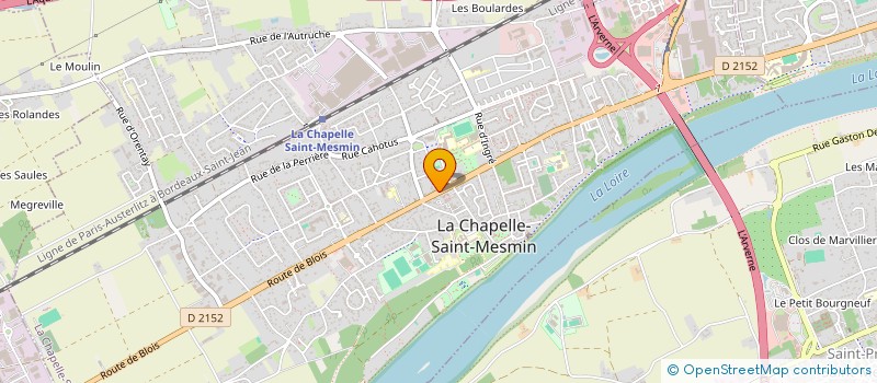 localisation de l'entreprise MIAM BBT à LA CHAPELLE-SAINT-MESMIN