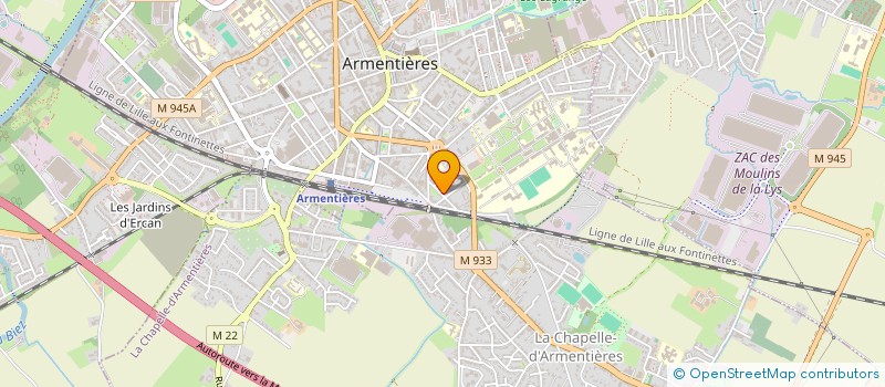 localisation de l'entreprise MIAM GOURMET  ARMENTIERES