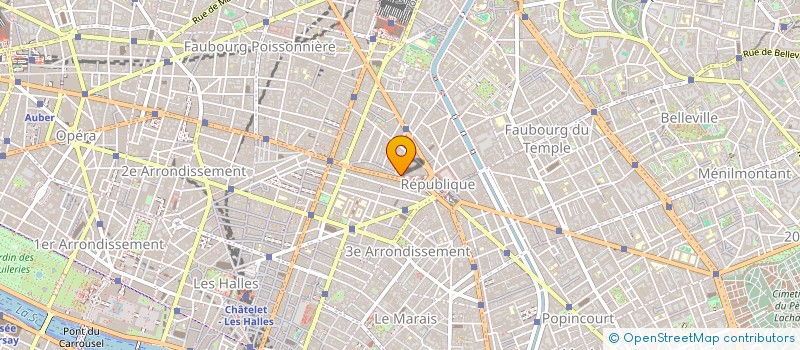 localisation de l'entreprise MIAM MIAM REPUBLIQUE  PARIS