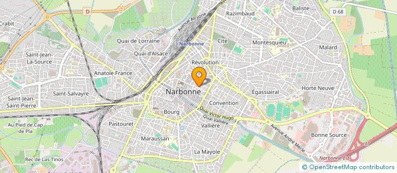localisation de l'entreprise MIAMFA  NARBONNE