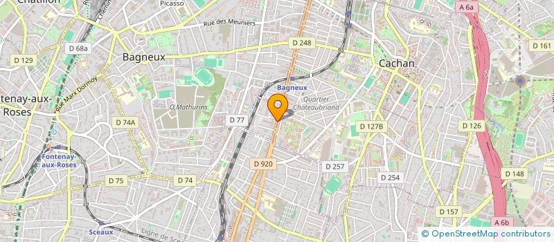 localisation de l'entreprise MIAMI à BAGNEUX